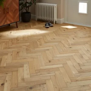 Artisan Herringbone Light Cotton Oak