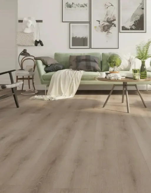 Coffee Feather SPC Flooring