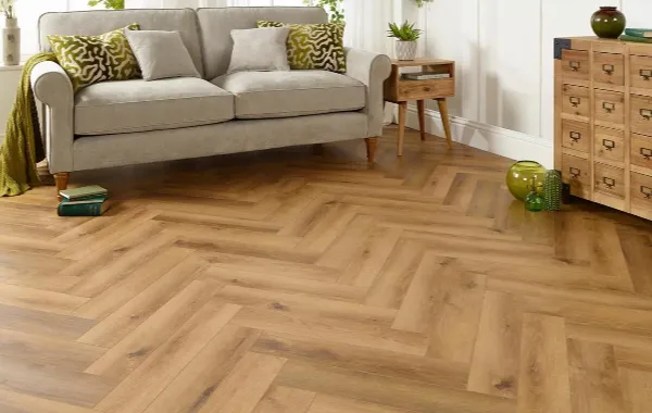 Dark Walnut Parquet Flooring