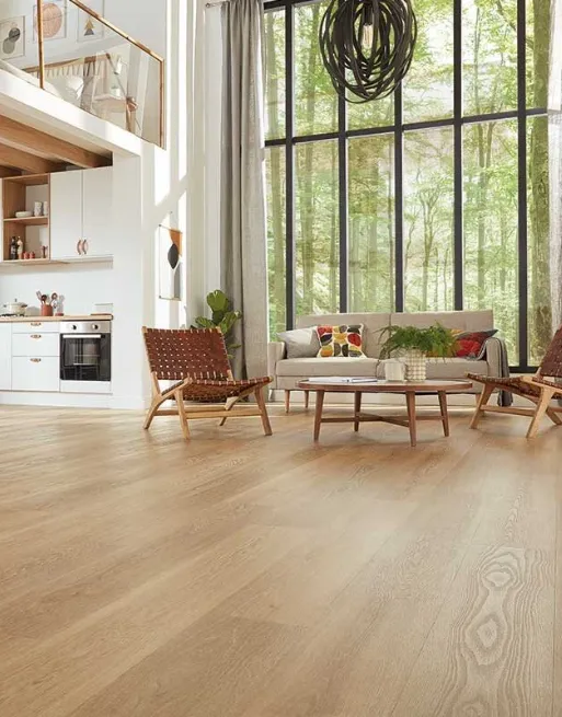 Karndean Van Gogh Warm Brushed Oak Rigid Core LVT