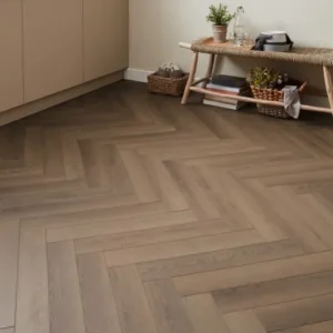 Luxe Herringbone Spiced Honey Oak