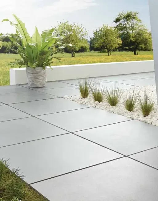 RAK Surface 2.0 Mid Grey Matt Outdoor Porcelain Tiles - Image 2