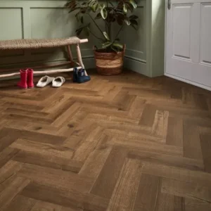 Signature Herringbone Rich Toffee Oak