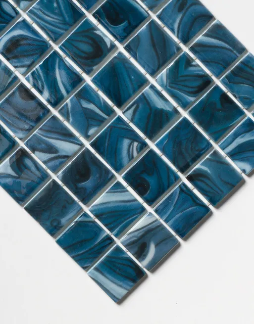 Breaktide Polished 2x2 Recycled Glass Mosaic 2