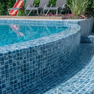 Breaktide Polished 2x2 Recycled Glass Mosaic
