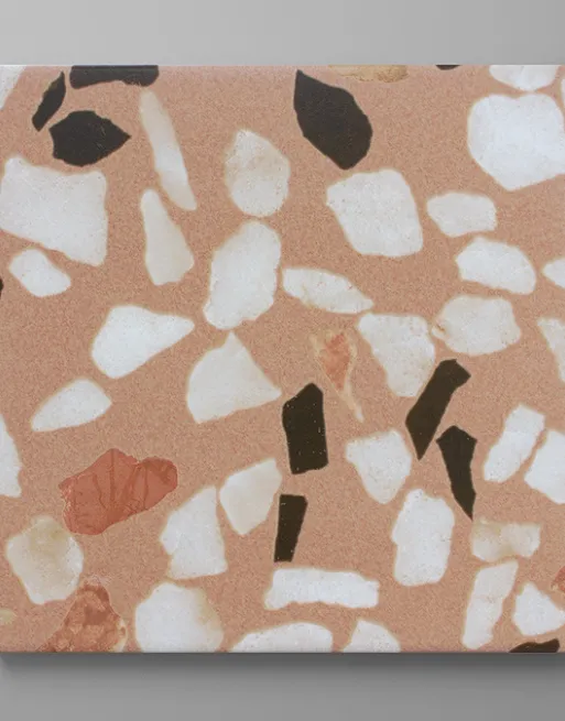 Cassola Pink Terrazzo Effect Wall and Floor Tiles 1