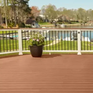 Composite Decking Sample in Saddle