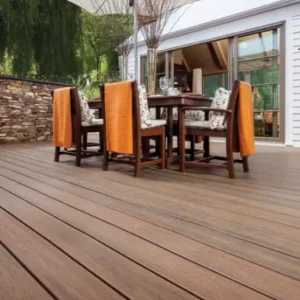 Composite Decking Sample in Spiced Rum