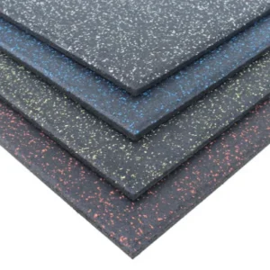 Flatline Fleck 2nd edition Rubber Gym Flooring 1m x 1m x 20mm