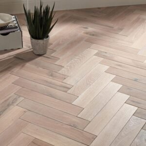 Herringbone Frosted Oak