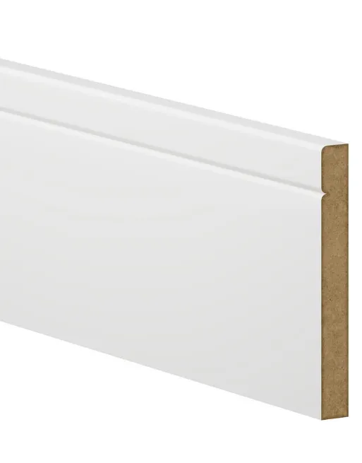 Howdens 4.2m Burford White Primed MDF Skirting Board - Image 4
