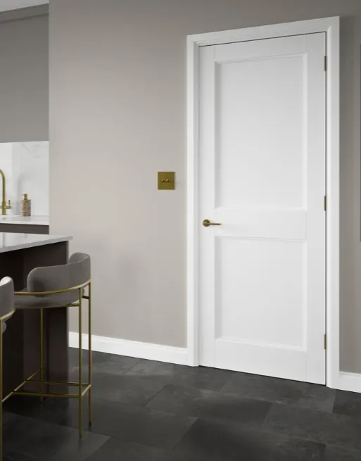 Howdens 4.2m Elmbridge White Primed Skirting Board