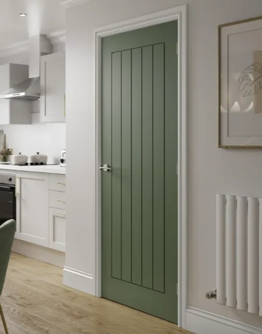 Howdens 4.2m Ogee White Primed MDF Skirting Board