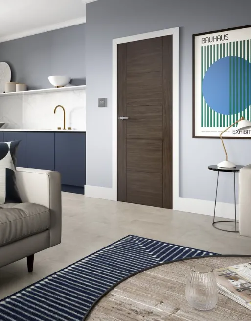 Howdens 4.2m Square White Primed MDF Skirting Board 1