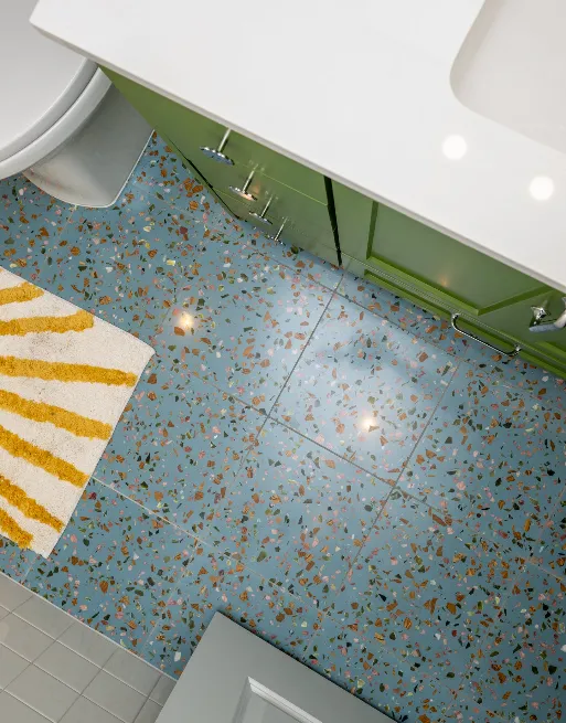 Marzipan 24x24 Terrazzo Tile