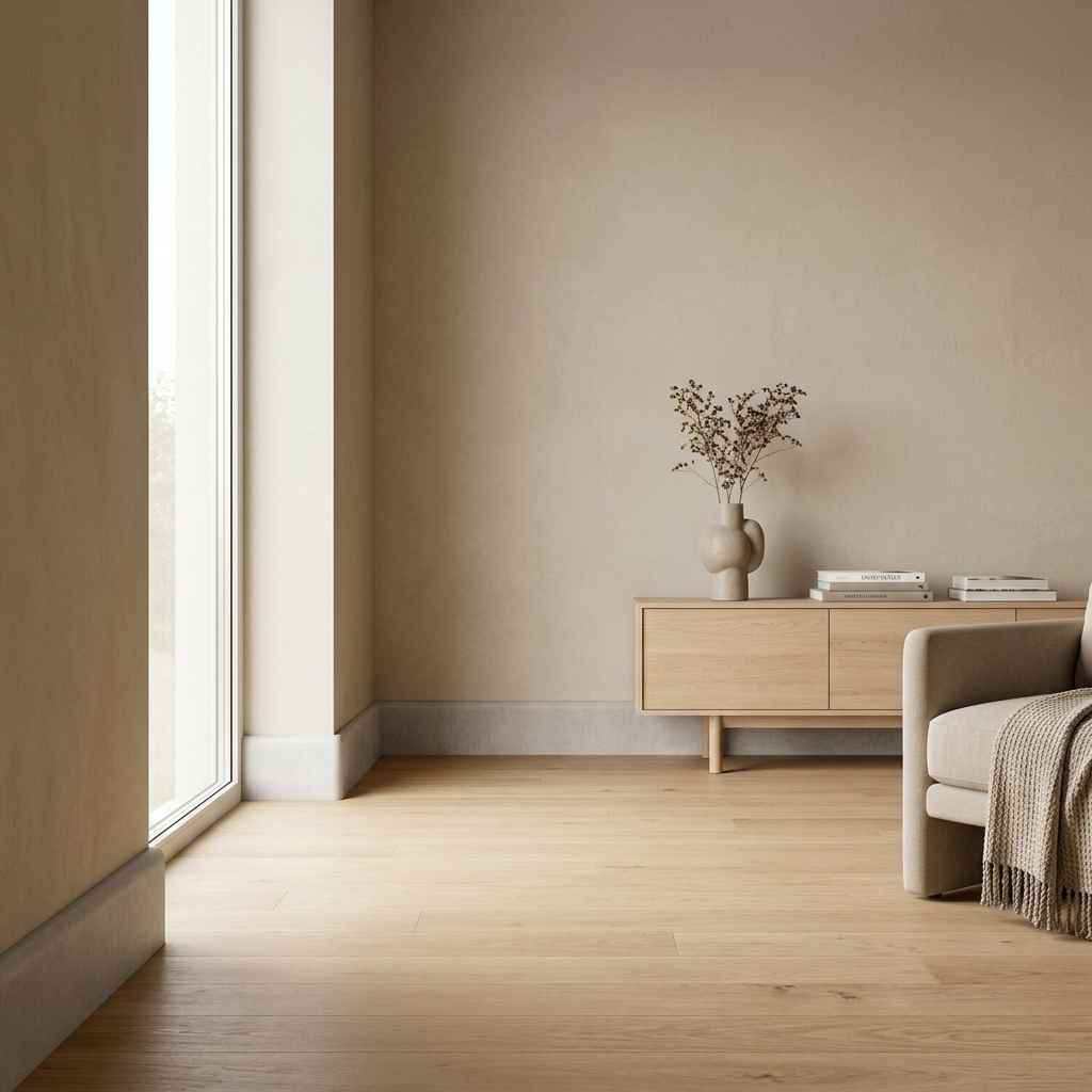 Durable PVC S094 Skirting in Dubai Home