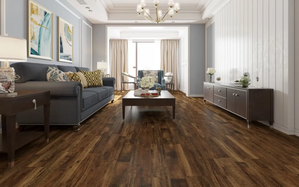 Chambery SPC Flooring in living room