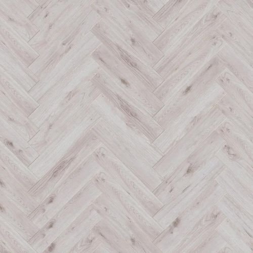 Light Cream Herringbone Flooring Sample