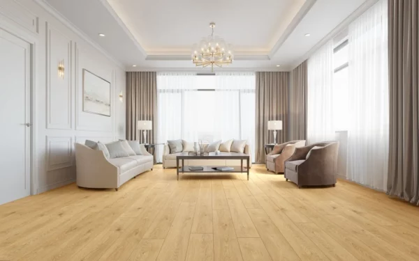 Timber Glaze SPC Flooring in room