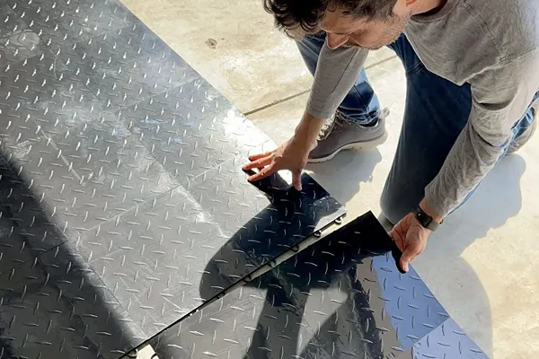 Our Expert Installing Flooring in Dubai Garage