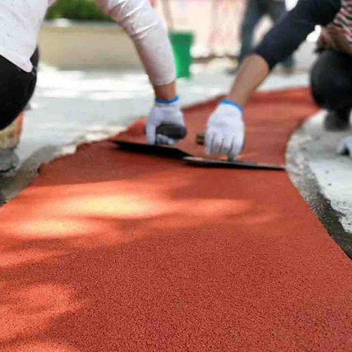 Single Color EPDM Flooring