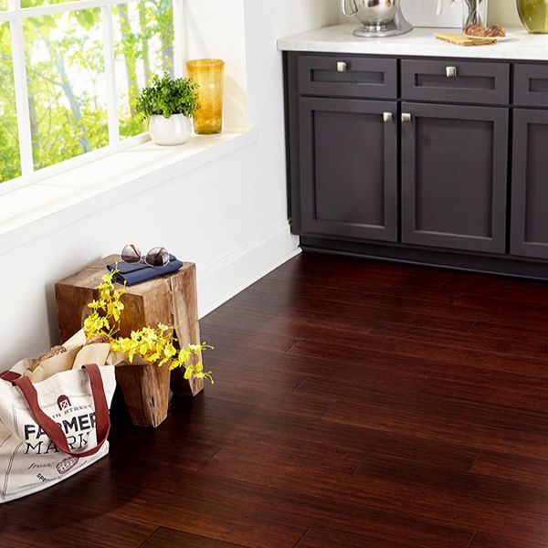 Acacia Waterproof Engineered Bamboo in Kitchen