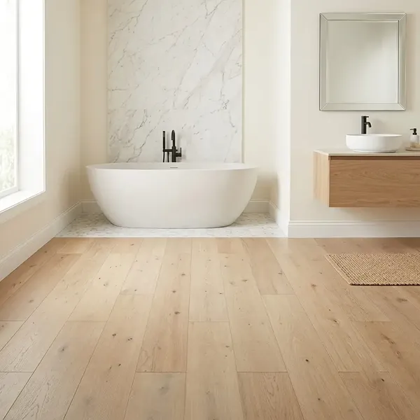 Cambridge Brown Flooring in Bathroom