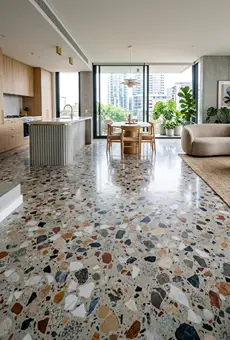 Decorative Modern Terrazzo Flooring Dubai with modern patterns