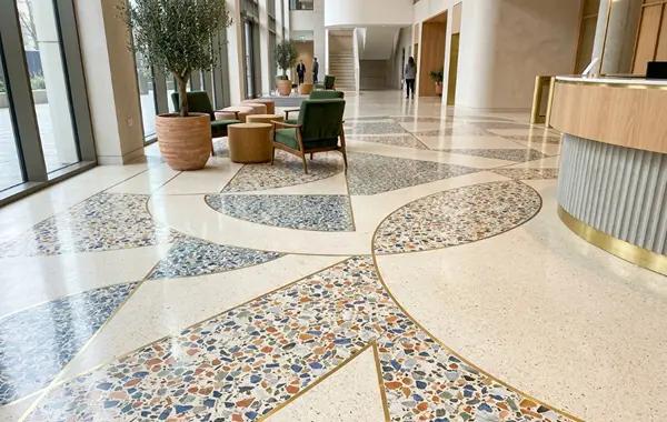 Decorative Terrazzo Flooring Dubai for contemporary interior projects