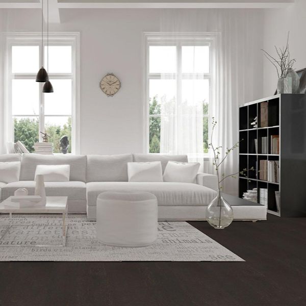 Identity Nightshade Cork in Living Room