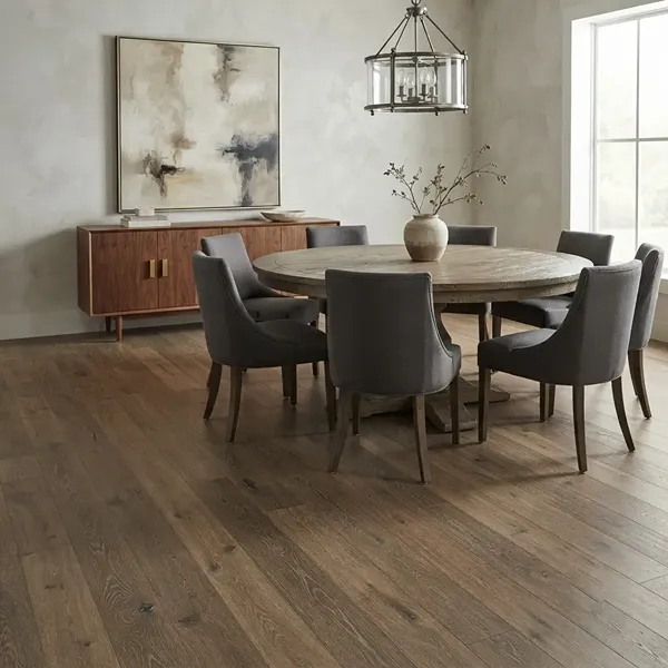 Jackson Brown Flooring in Dining Room