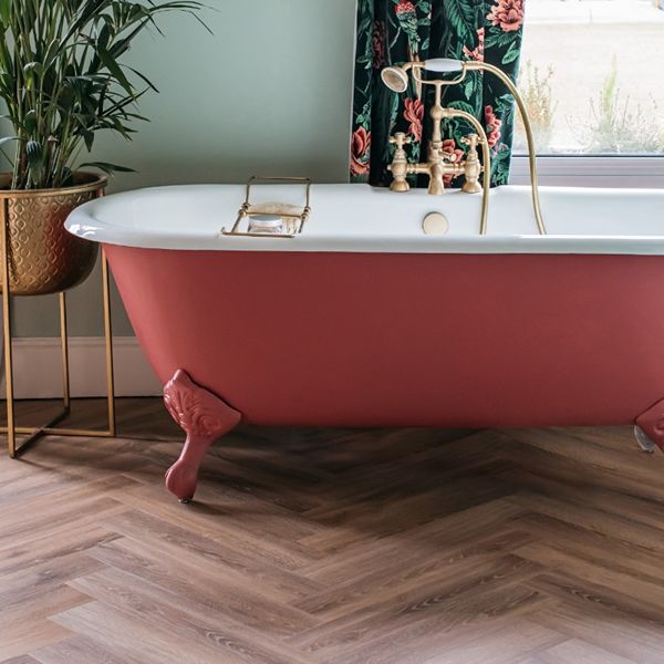 Old Bramble Planks For Bathroom Floor