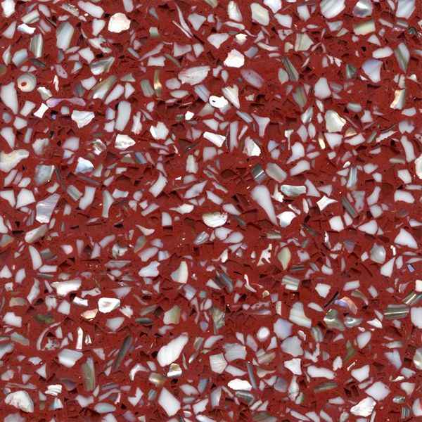 Red Mother-of-Pearl Terrazzo
