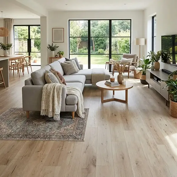 Tymapo SPC Flooring in Living Room