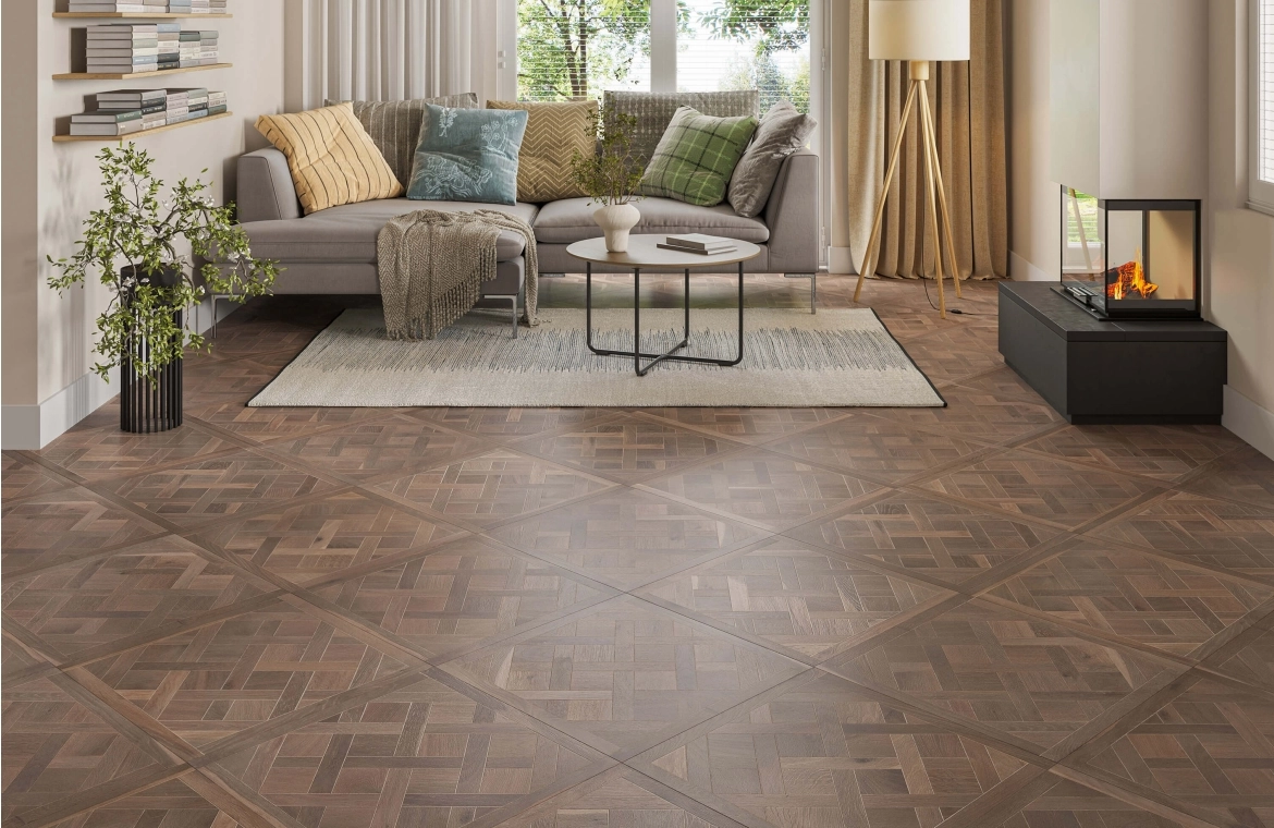 Chocolate Versailles Flooring
