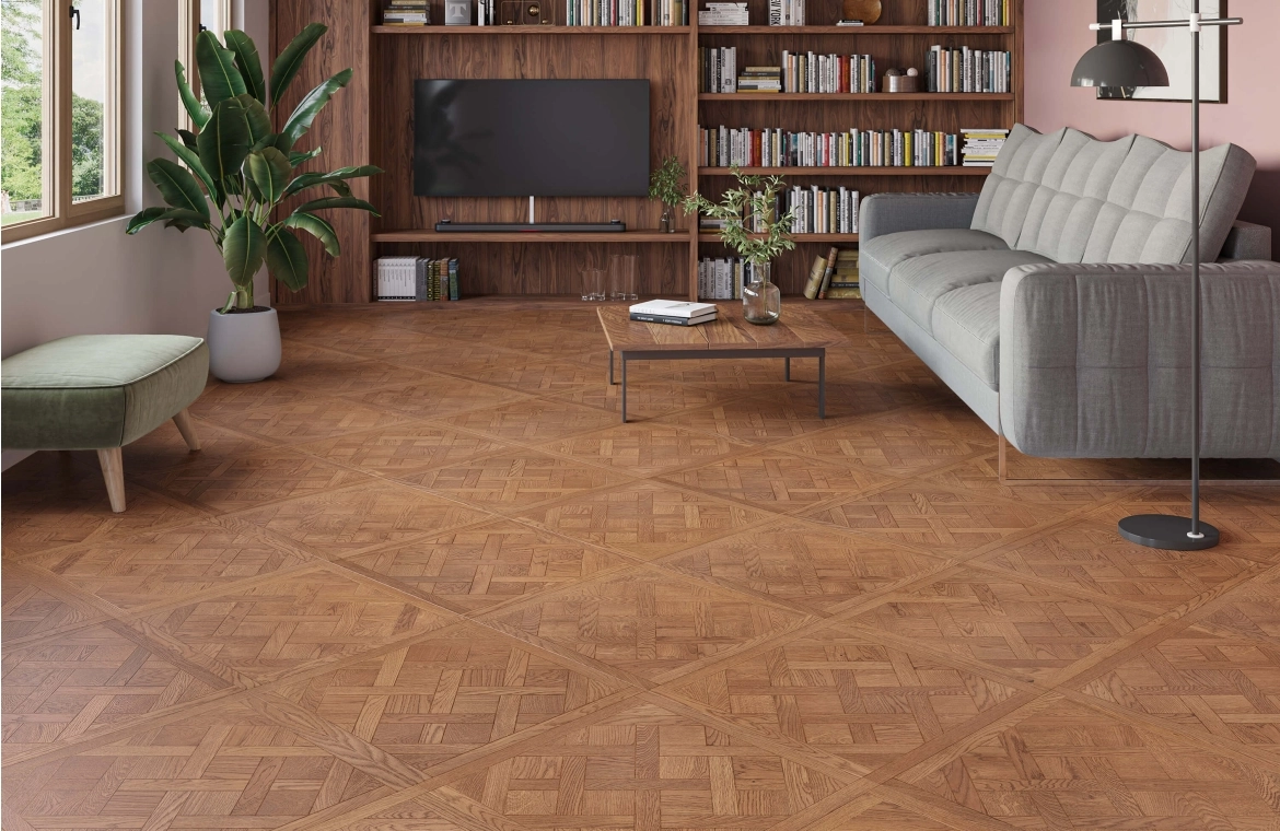 Jasmin Engineered Oak Versailles Flooring