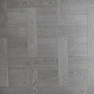 Pearl Grey Basket Weave Flooring