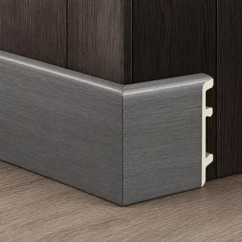 80mm Smoke Grey WPC Skirting Board