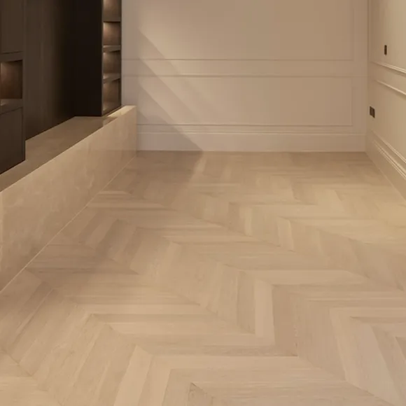 Alabastro Chevron Effect Flooring