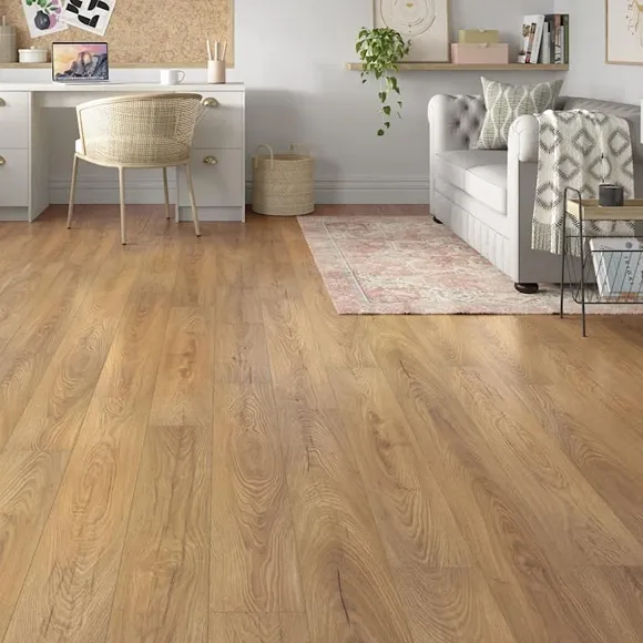 Almond Oak 10mm Laminate Flooring