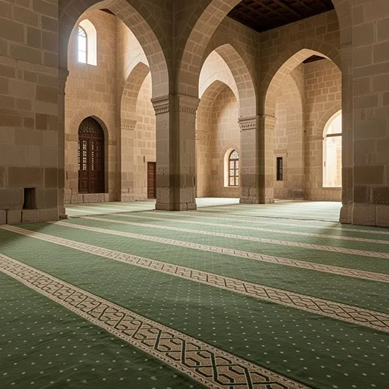 Arafat Green Masjid Carpet