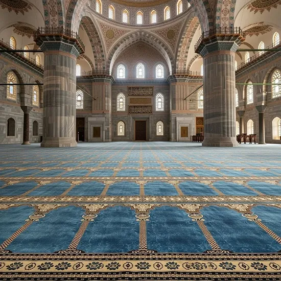 Arched Elegance Mosque Carpet