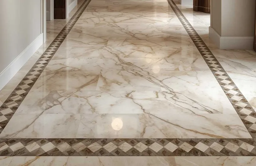 Border and Inlay Designs Marble Floors