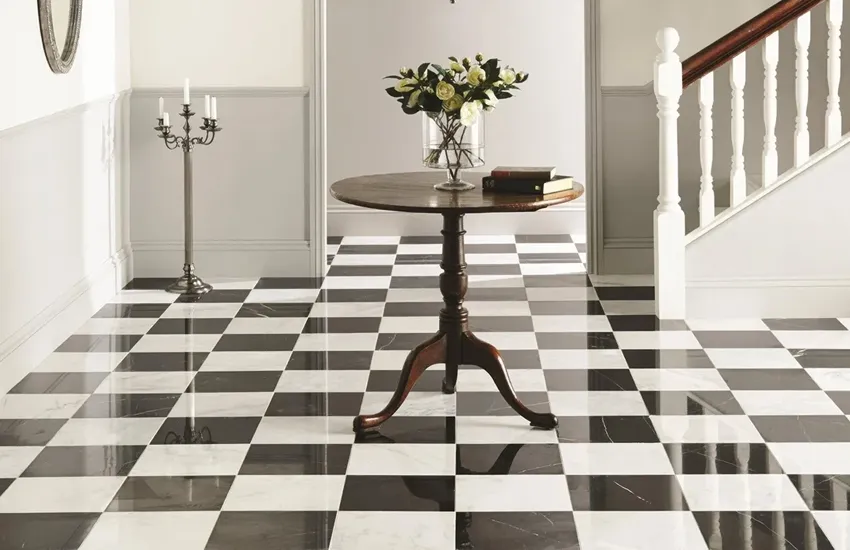 Classic Black-and-White Checkerboard