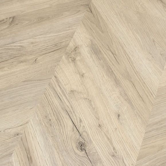 Light Oak Chevron Effect Flooring - Image 2