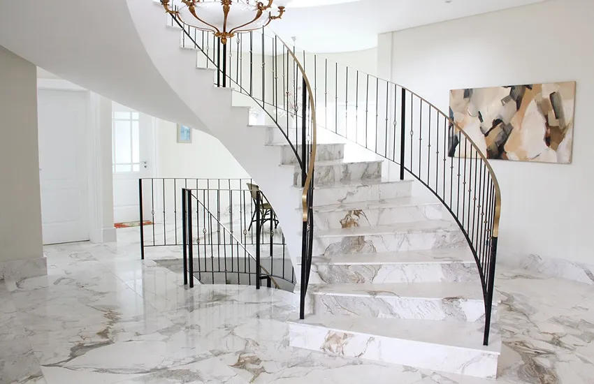 Marble Staircases and Landings Floors